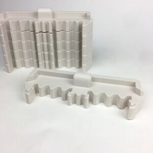 Electronic Mall‎ Madness 6 Plastic Wall Pieces ONLY Replacement Vintage 1996